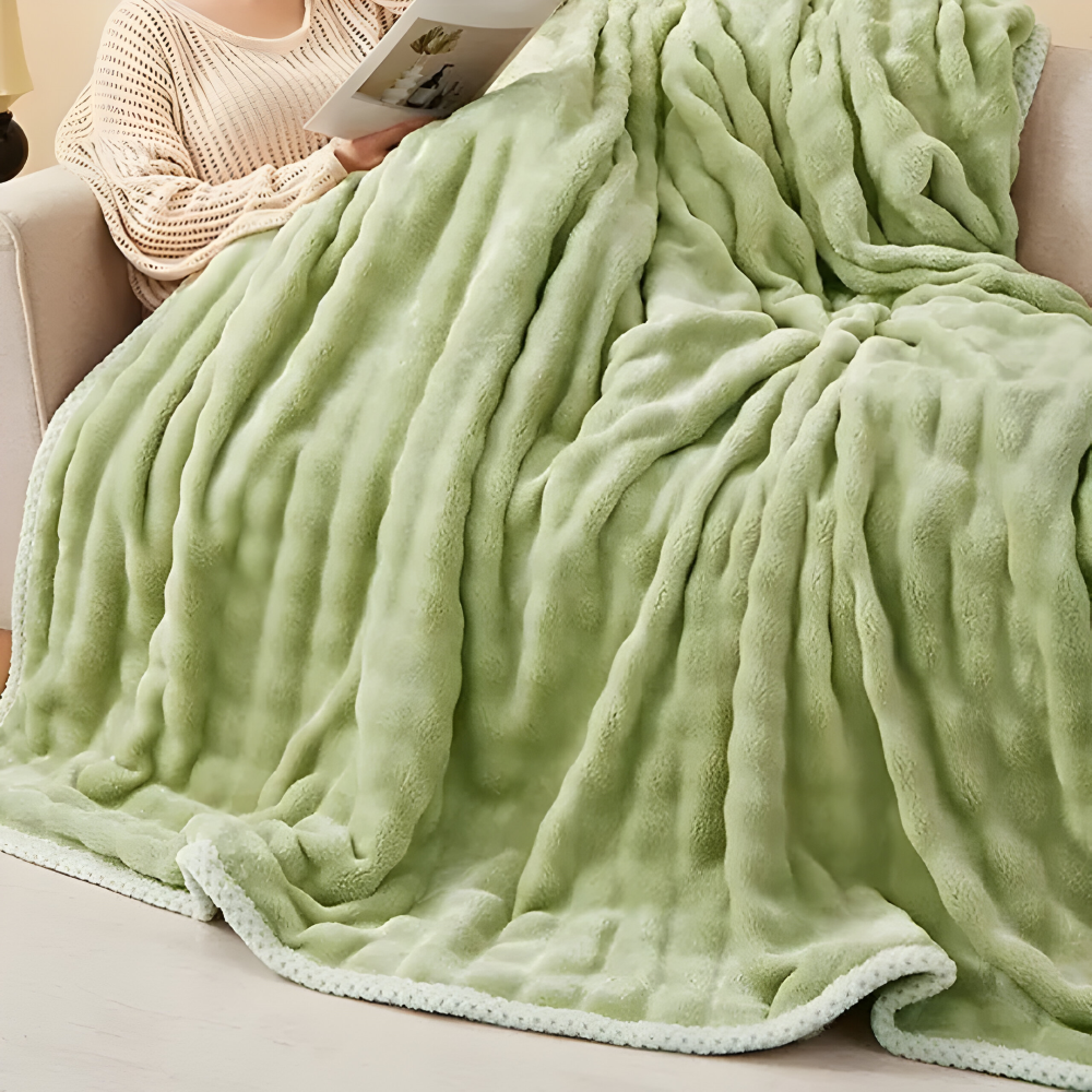 Fluffy Plush Winter Kusheldecke - Ultra-weicher, Gemütlicher Komfort für Kalte Nächte