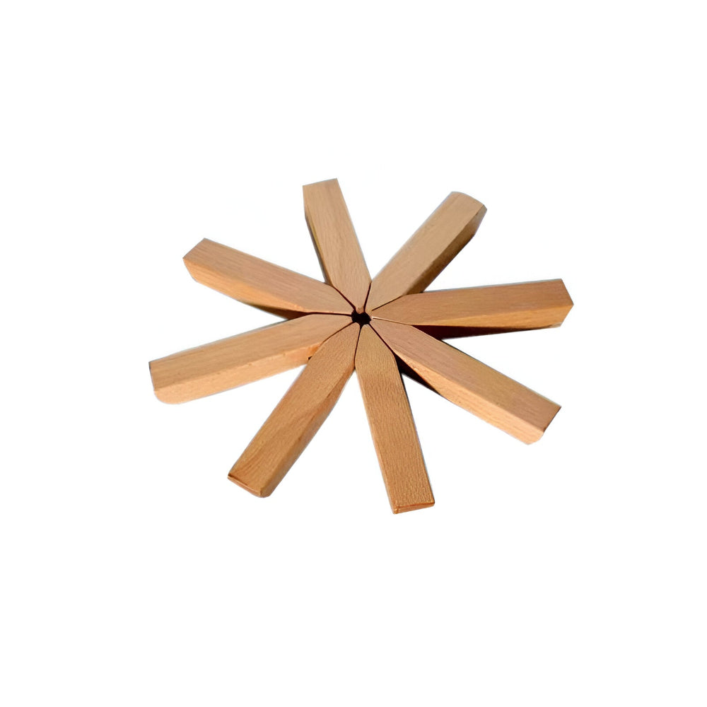 Faltbare Walnuss Tischunterlage - Elegante und Nachhaltige Matte für Ihr Zuhause