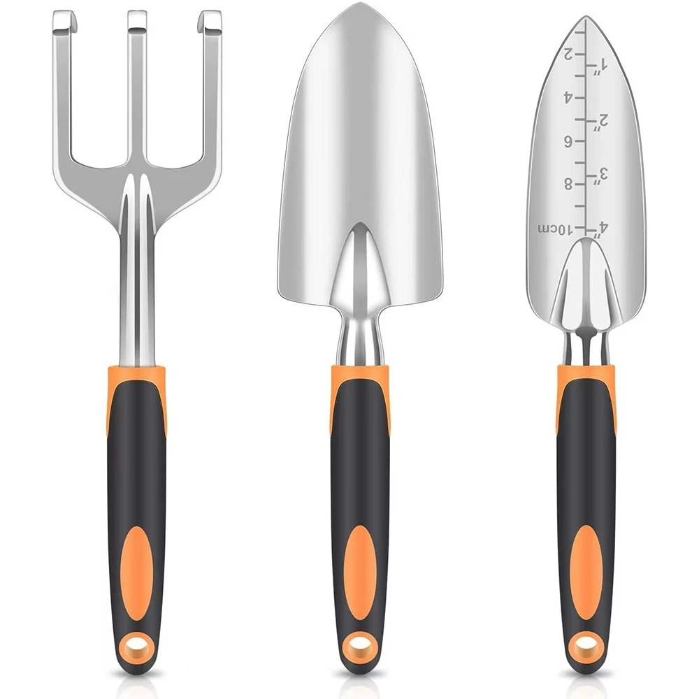 Gartenwerkzeug Set 8-teilig – Alu Handwerkzeug mit Tasche, Handschuhen & Sprühflasche für Gartenarbeit
