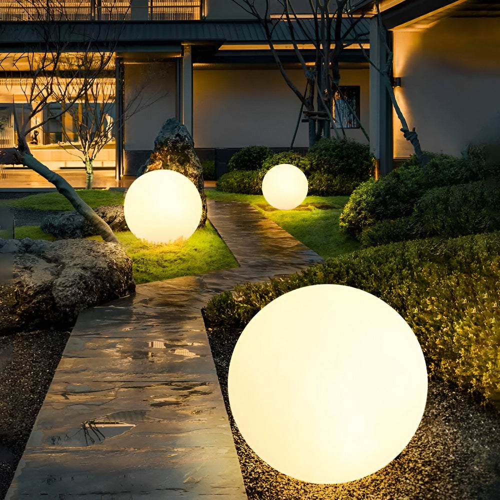 LED Gartenkugeln mit 16 Farben – Wasserdichte IP65 Deko-Leuchten für Außenbereich