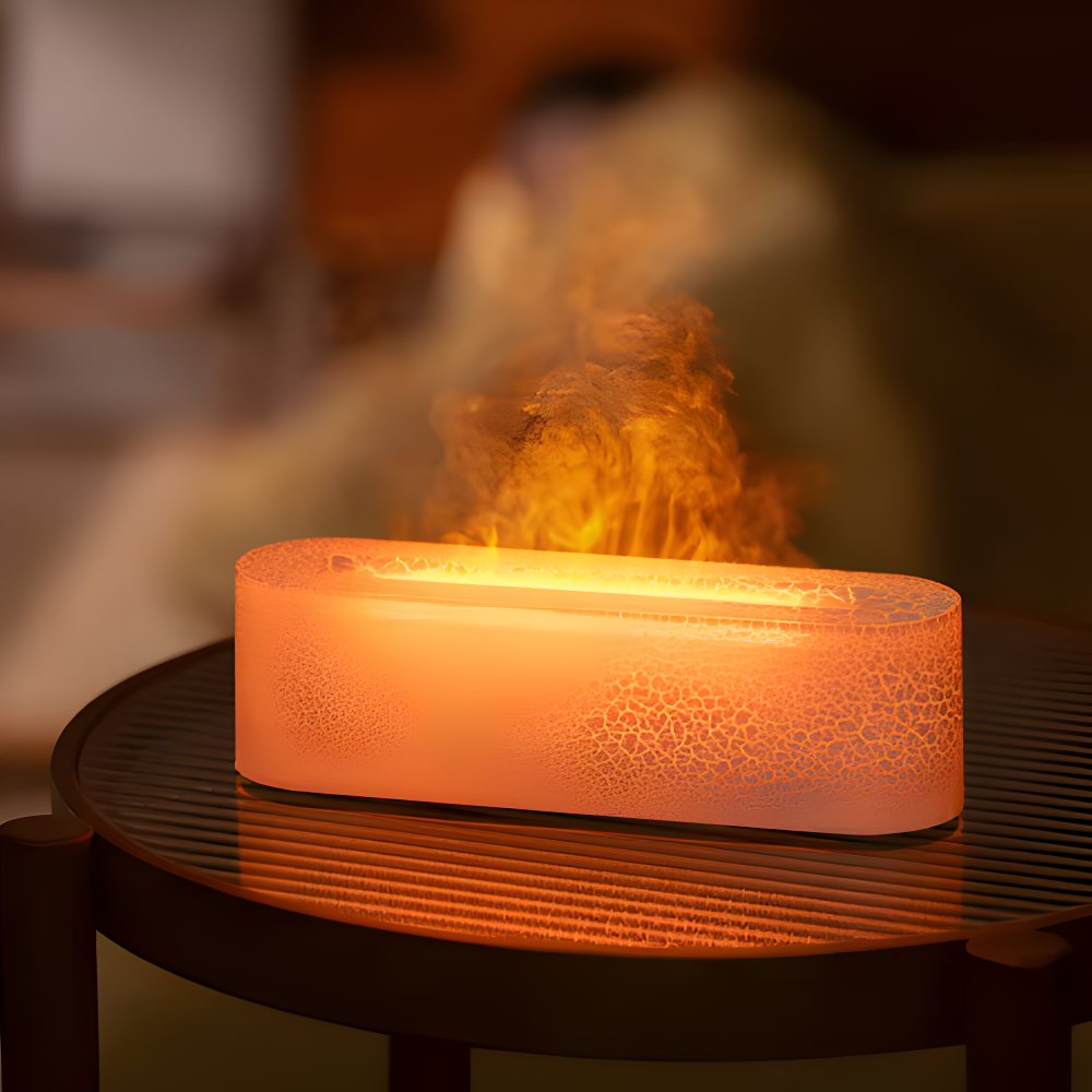 GloMist Humidifier - 7 Farben wechselndes LED Licht & USB Betriebener Aroma Diffusor