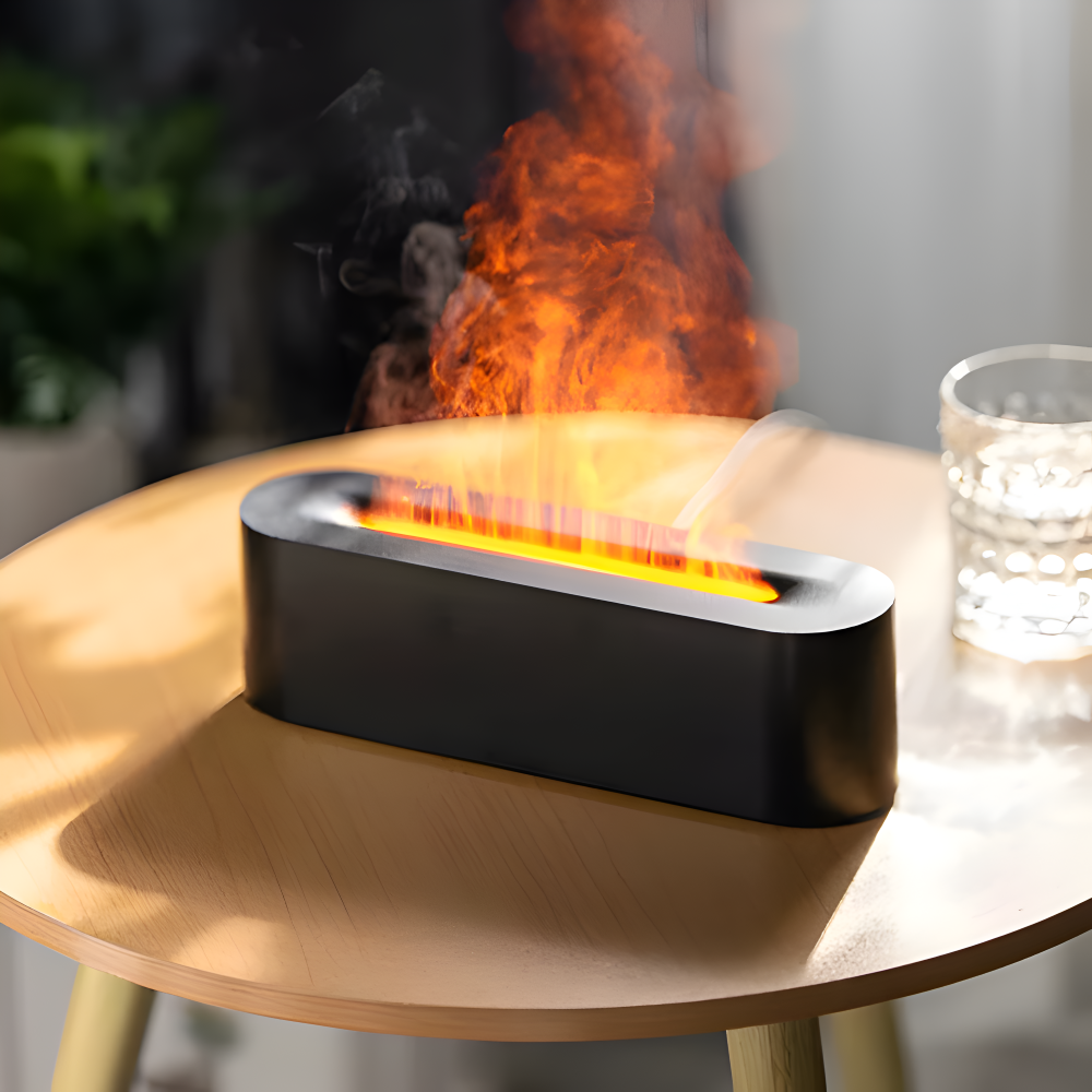 GloMist Humidifier - 7 Farben wechselndes LED Licht & USB Betriebener Aroma Diffusor