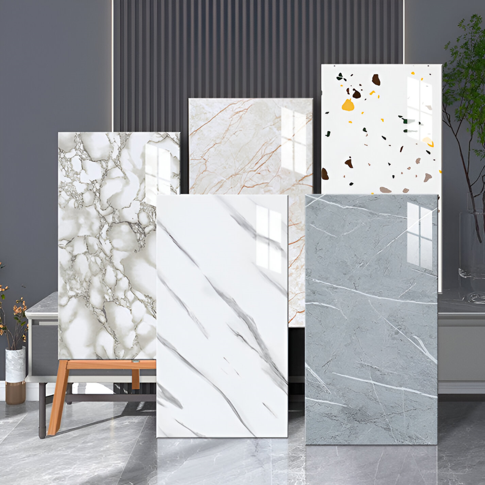 GlossyLux Wandpaneele - Wasserfest, Selbstklebende PVC-Panels zur Wandmontage