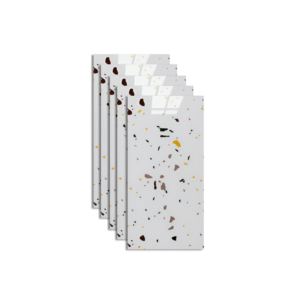 GlossyLux Wandpaneele - Wasserfest, Selbstklebende PVC-Panels zur Wandmontage