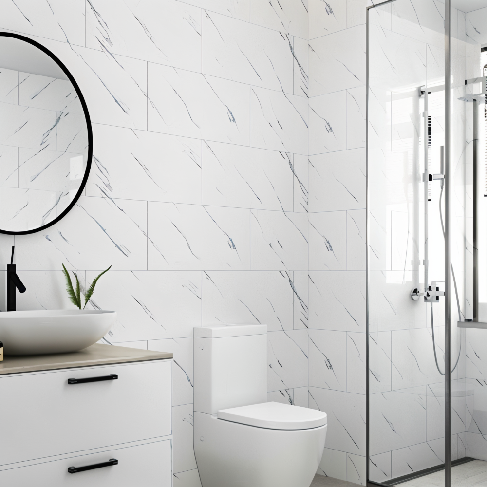 GlossyLux Wandpaneele - Wasserfest, Selbstklebende PVC-Panels zur Wandmontage