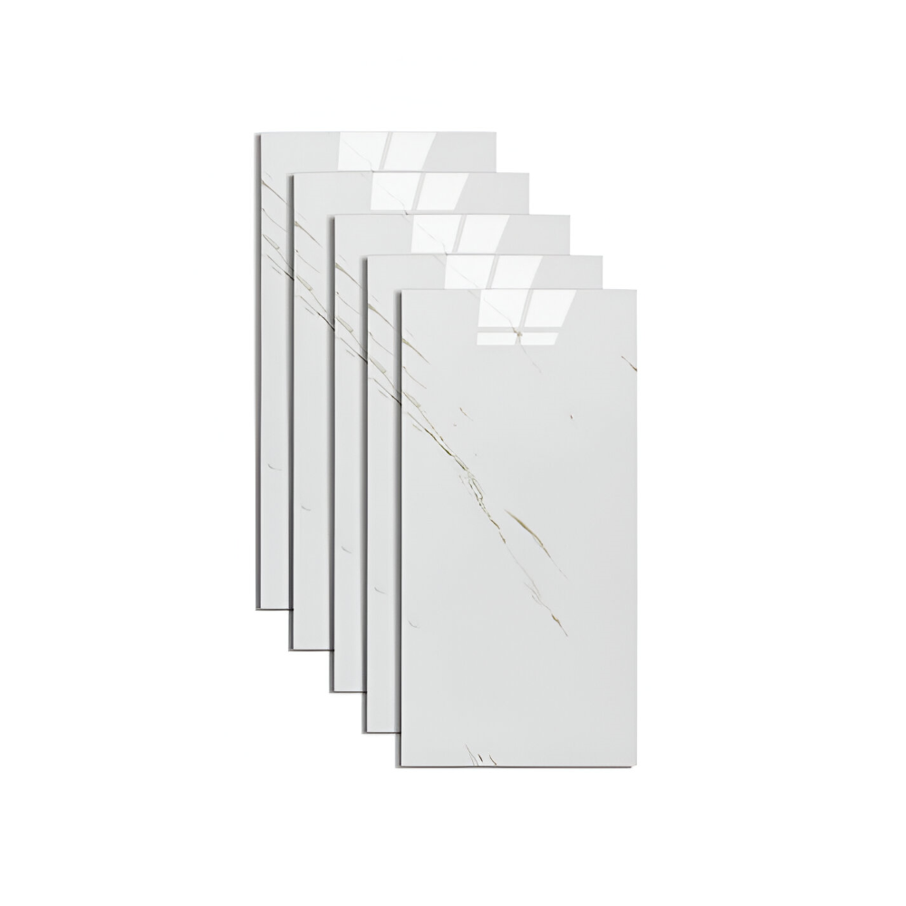 GlossyLux Wandpaneele - Wasserfest, Selbstklebende PVC-Panels zur Wandmontage