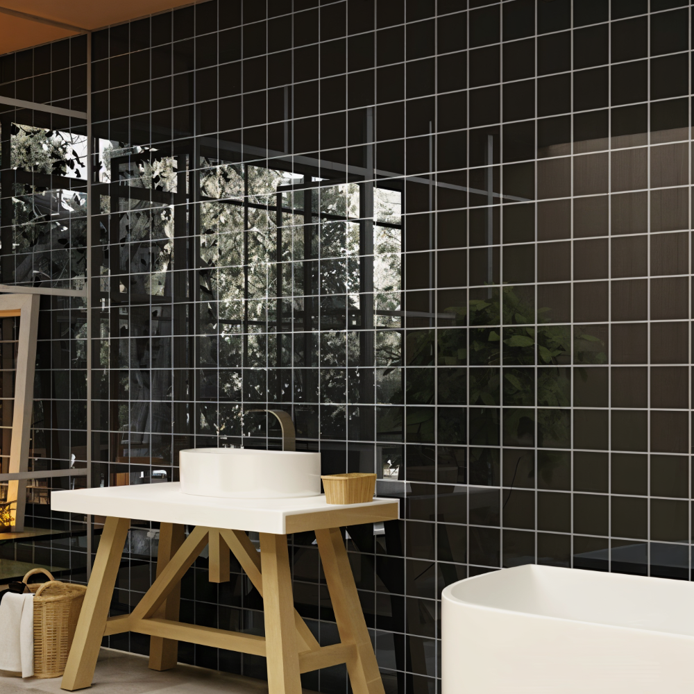 GlossyLux Wandpaneele - Wasserfest, Selbstklebende PVC-Panels zur Wandmontage