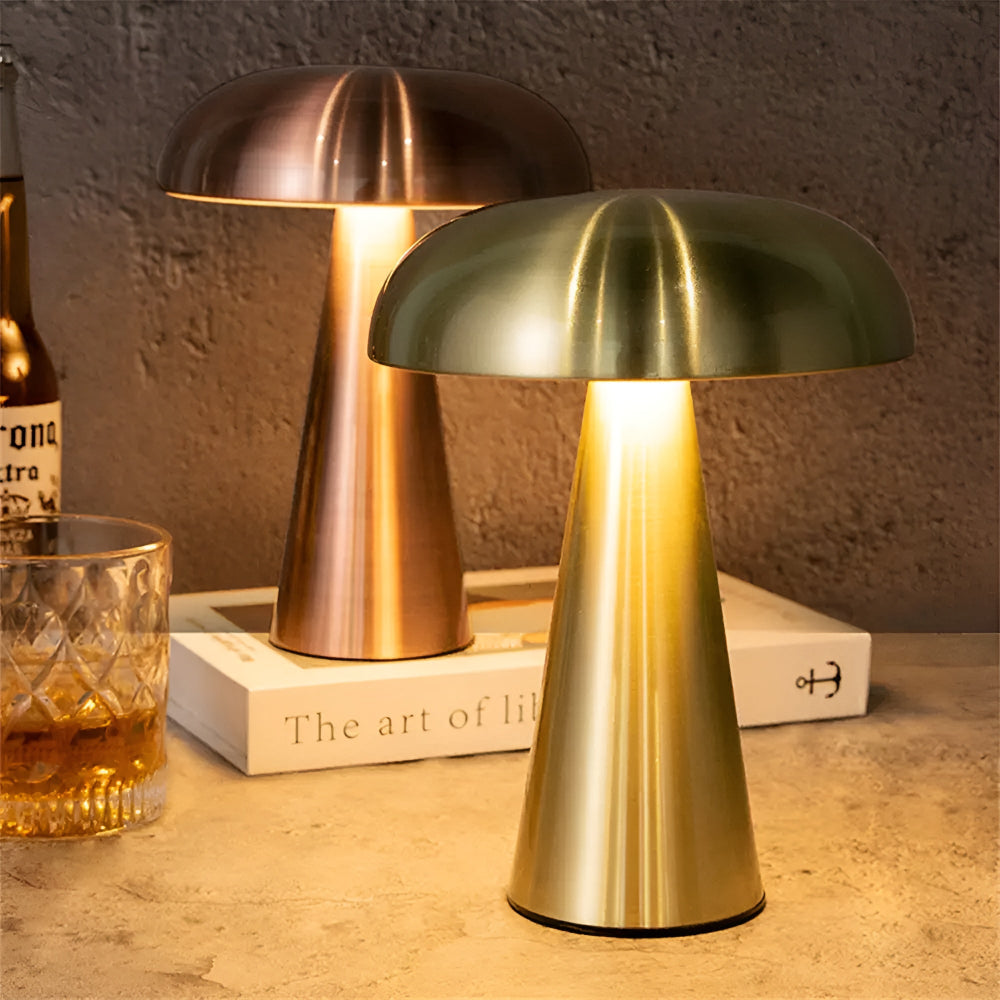 GlowMate Lampe - Mushroom Wiederaufladbare LED Schreibtischlampe
