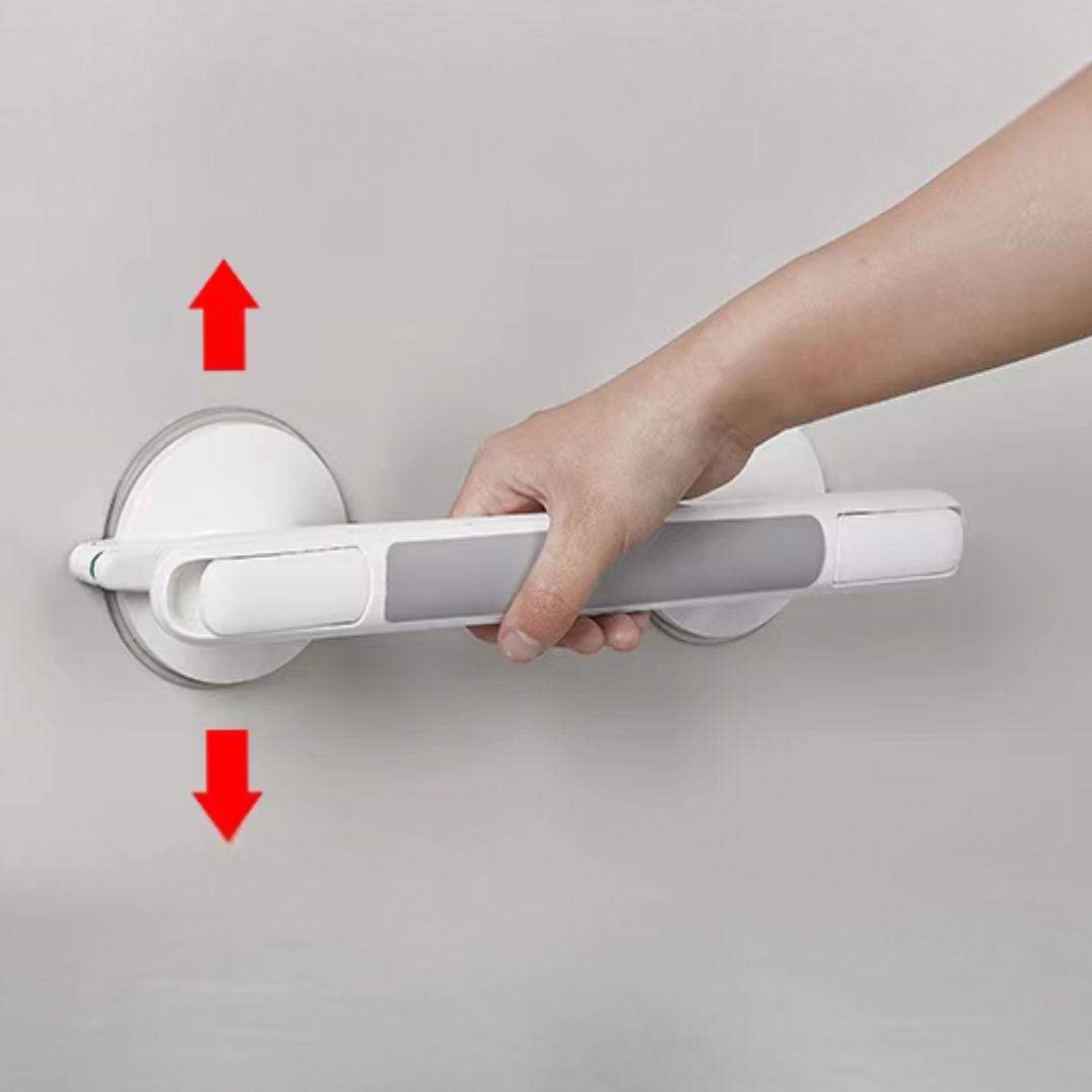 Haltbarer Haltegriff für die Dusche | Ergonomisch, Bohrfrei 5