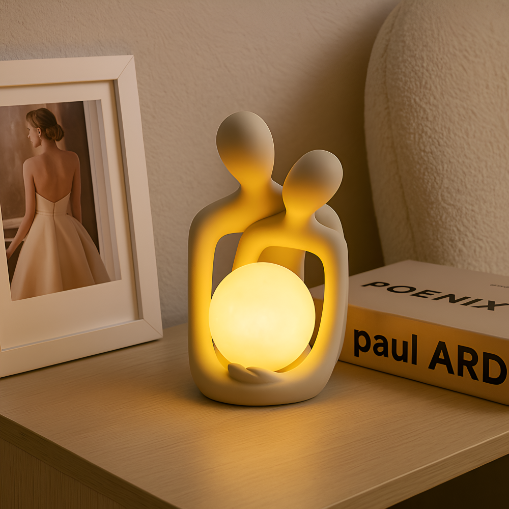 Handgefertigte Hübsche Paar Figuren - Elegante Deko Figuren für Ihr Zuhause