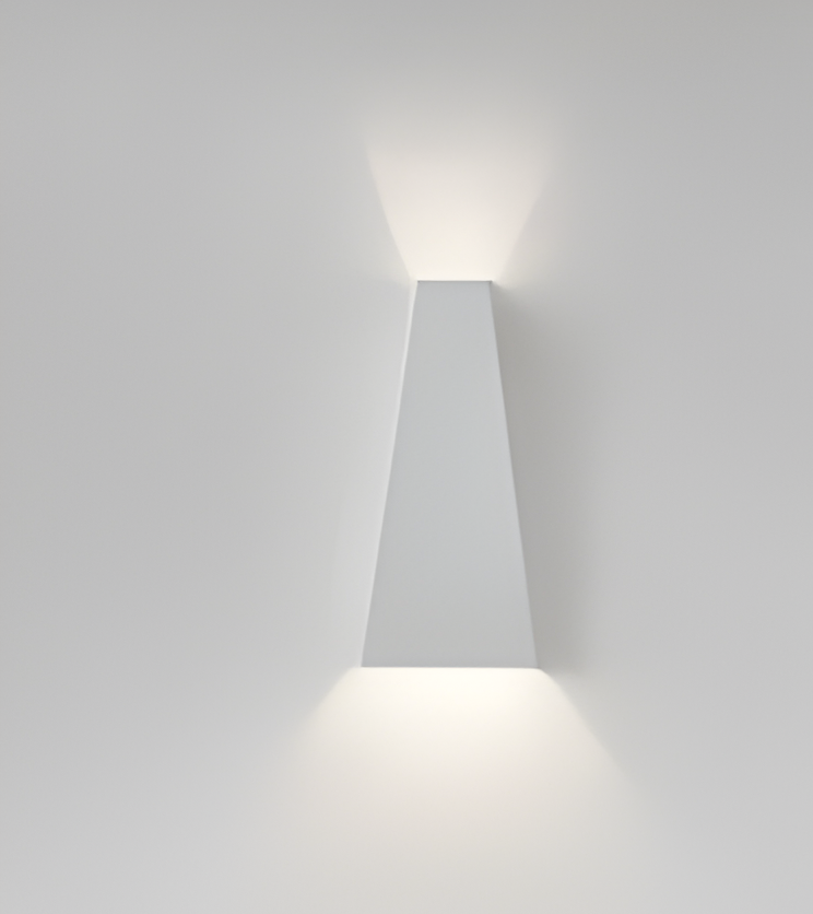 AlumiRay Wandleuchte - Minimalistische Trapezförmige Wandlampe - Up and Down Wall Lights LED