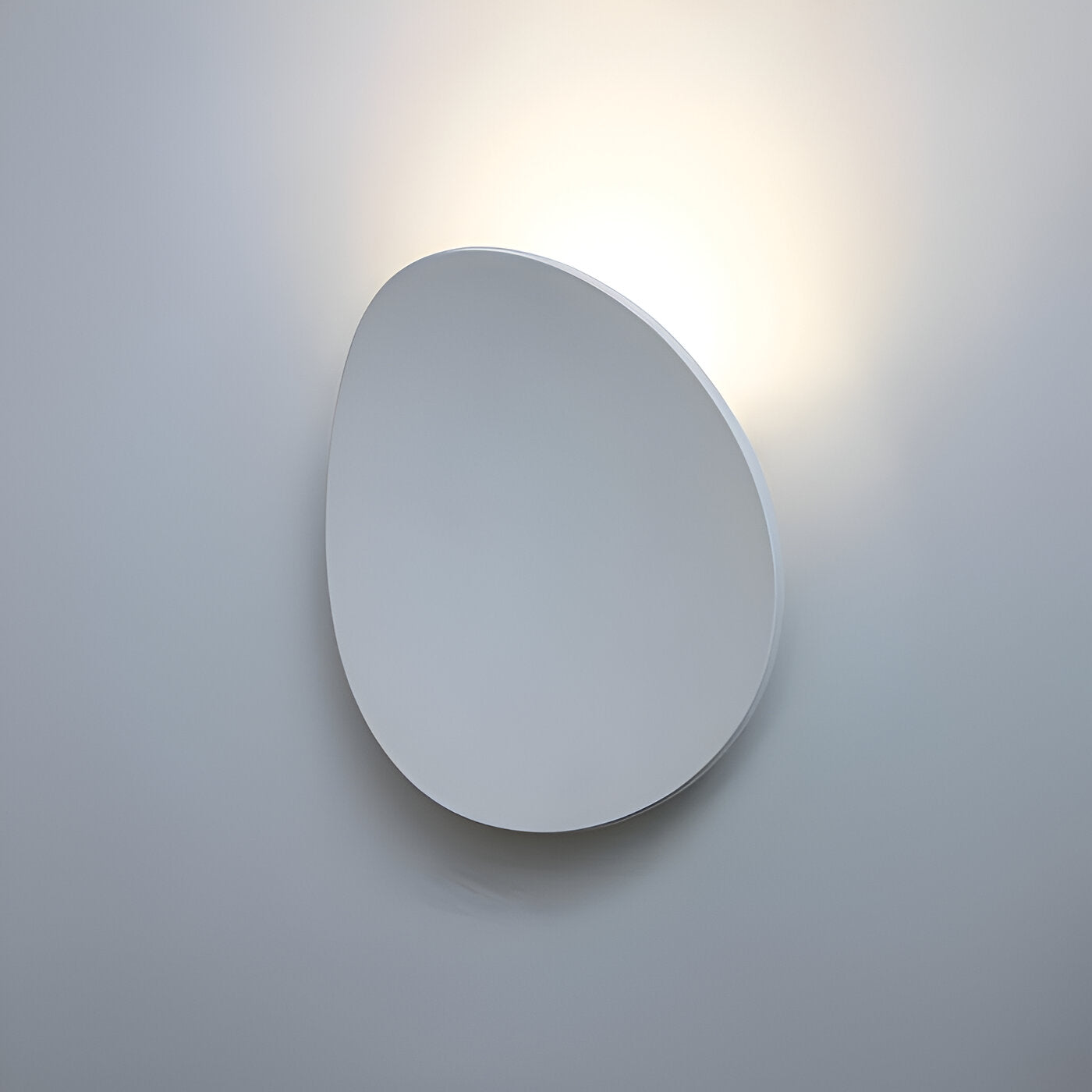 Oval Modern Wandleuchte - Recessed Aluminium Wandlampe - Minimalistisches Wandlampen Design - Wandleuchten LED Indoor