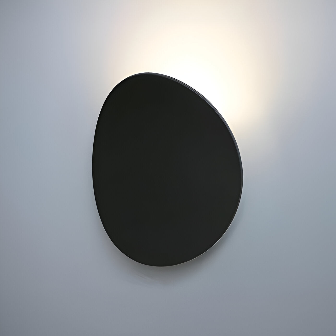 Oval Modern Wandleuchte - Recessed Aluminium Wandlampe - Minimalistisches Wandlampen Design - Wandleuchten LED Indoor