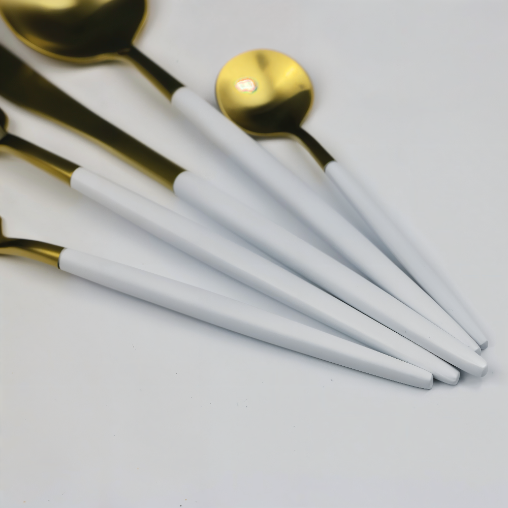 ChicMatte Besteck-Set - 4-teilig, Mehrfarbig aus Edelstahl