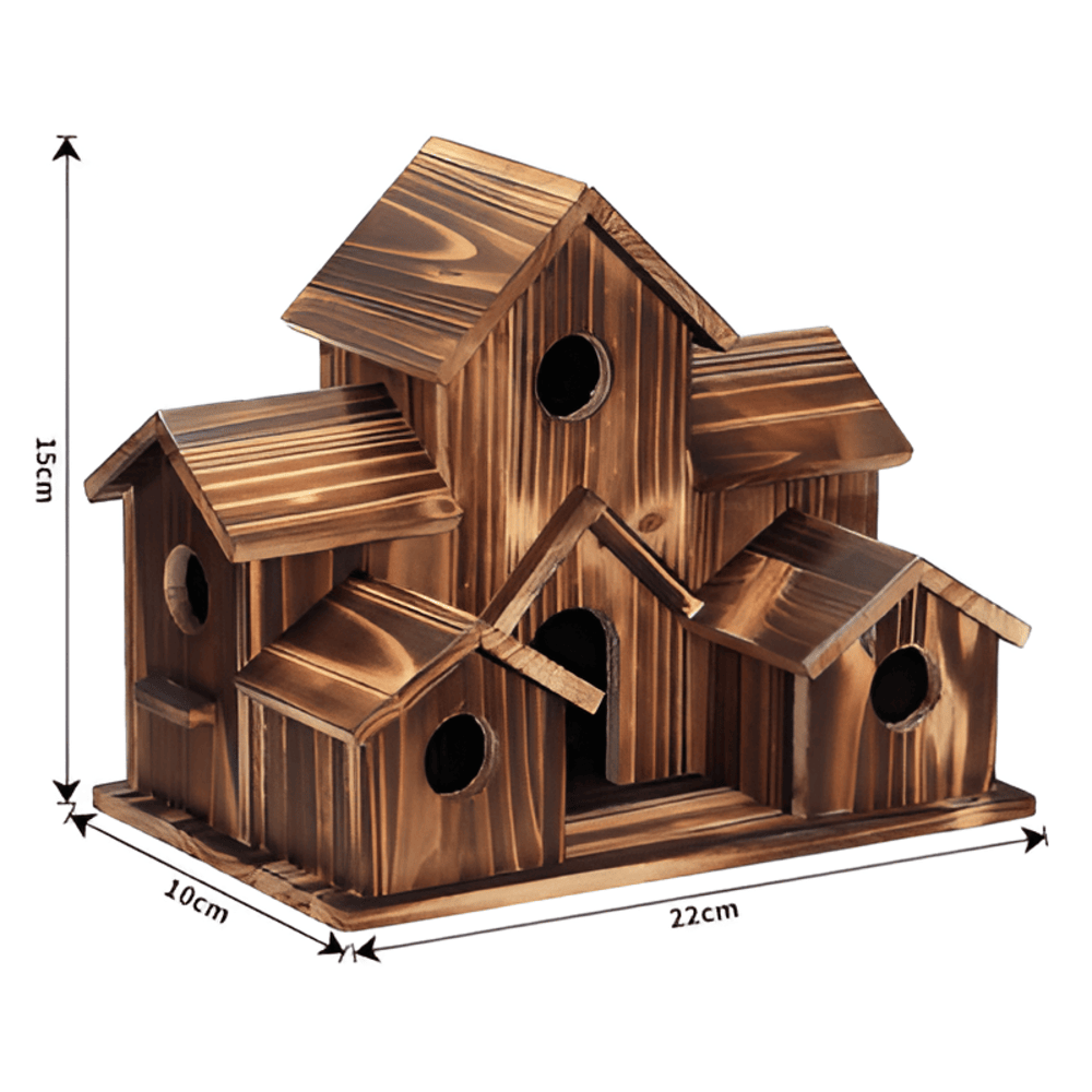 Geräumiges Vogelhaus für den Außenbereich – Hängendes Design für Vögel