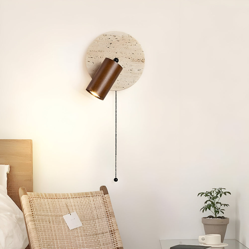 Mini Runde LED Wandleuchte - Drehbare Wandleuchte für die Wohnkultur