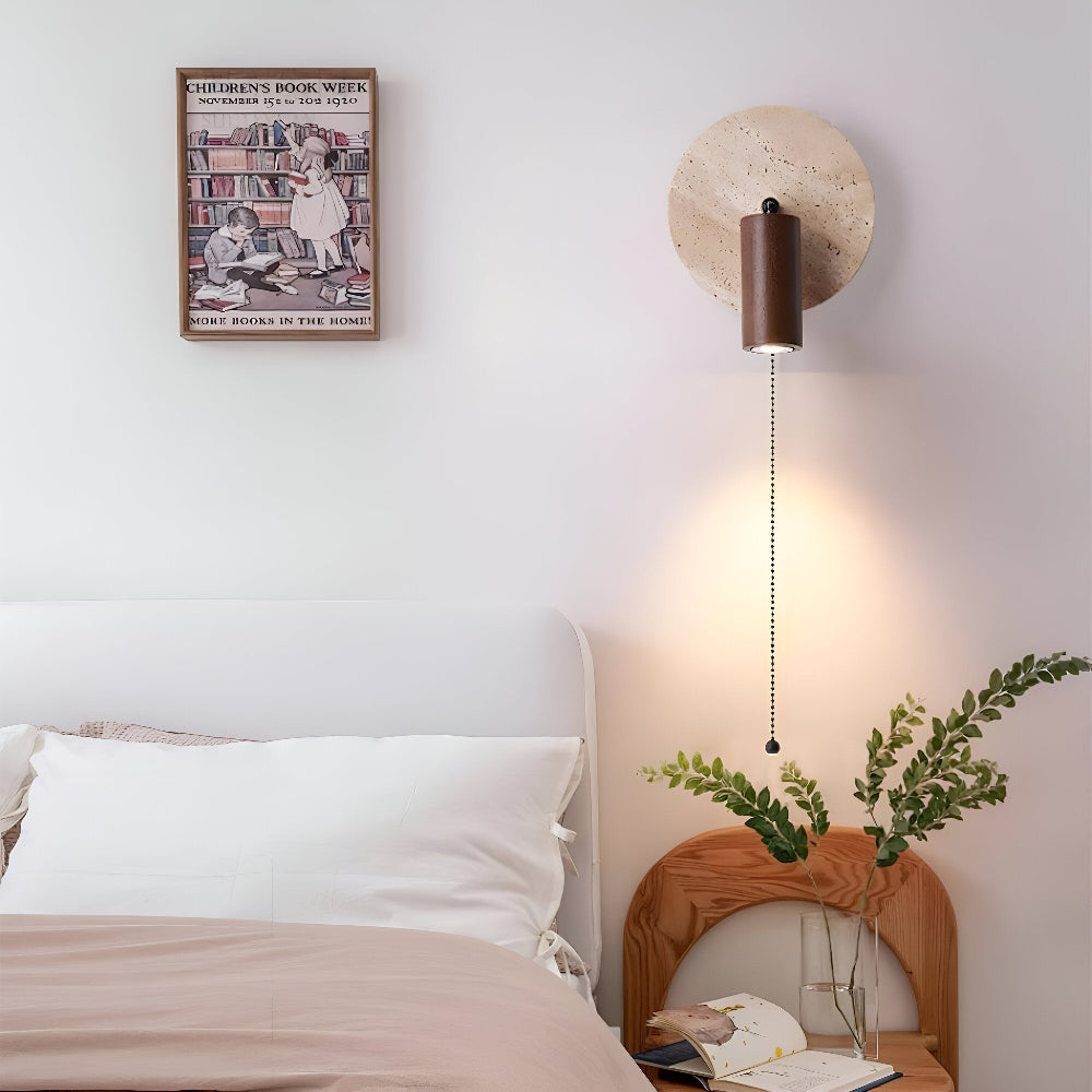 Mini Runde LED Wandleuchte - Drehbare Wandleuchte für die Wohnkultur