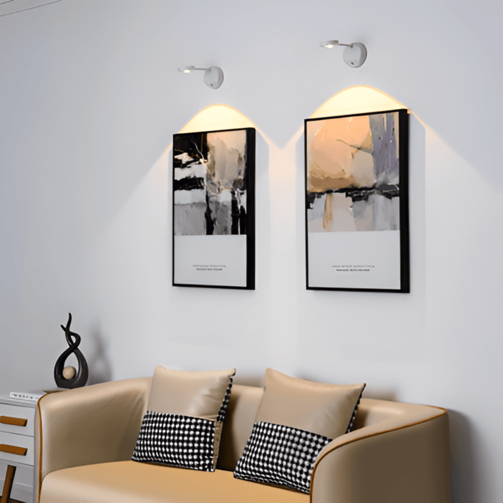 Bewegungsgesteuerte Wireless LED Spotlampe - Wandleuchte  für Innen- und Außenbereich