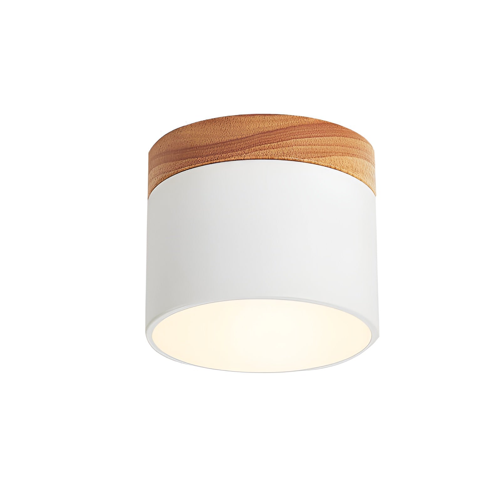 PastelGlow Zylinderlampe - Vintage Flush Mount Deckenleuchte