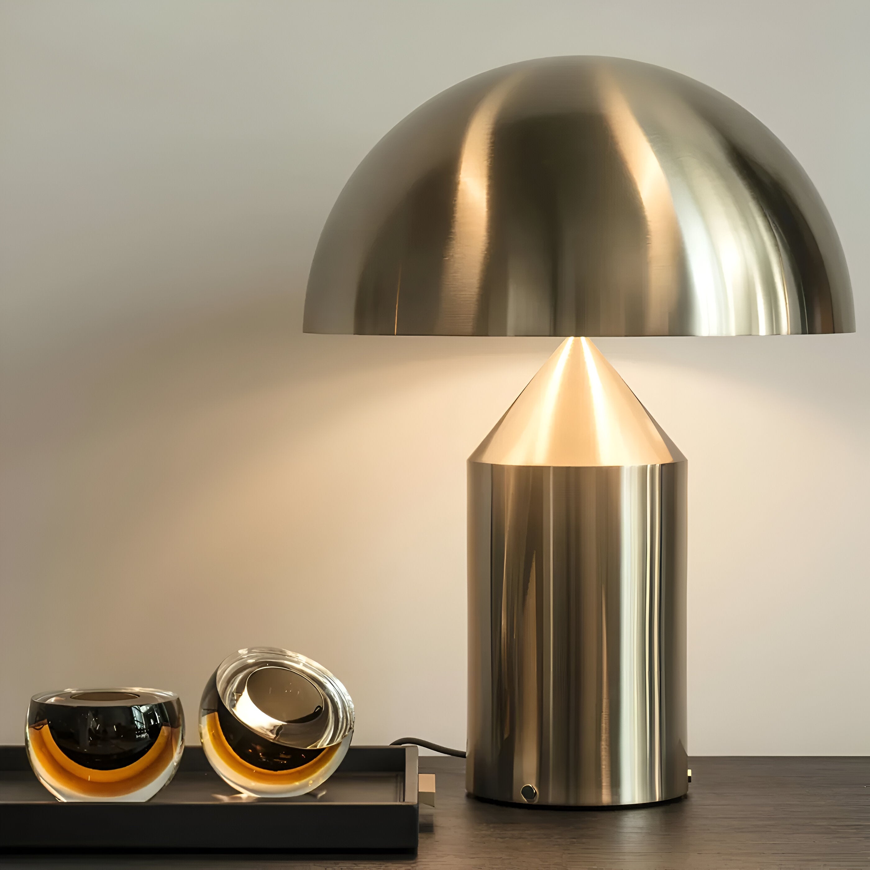 Pilz Tischlampe mit Touch-Schalter
