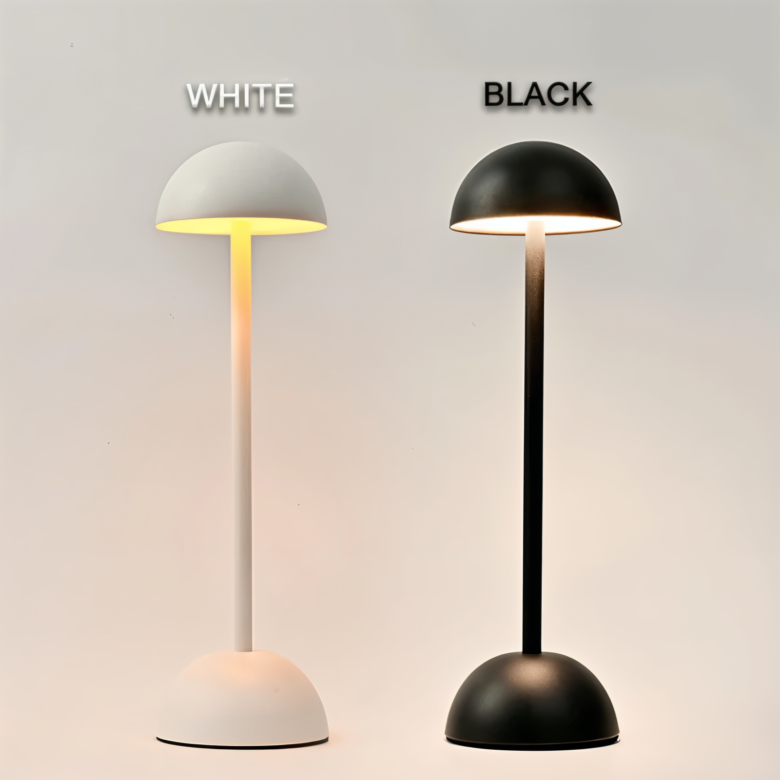PortaGleam - Tragbare, Berührungsgesteuerte Tischlampe - USB C LED Schreibtischlampe