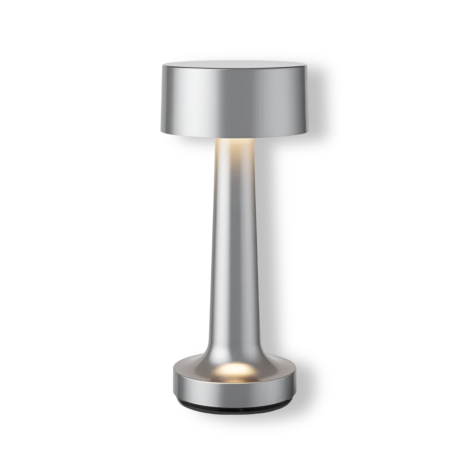 RetroLight - Stylische LED-Restaurant-Tischlampe mit kabellosem USB-Ladegerät