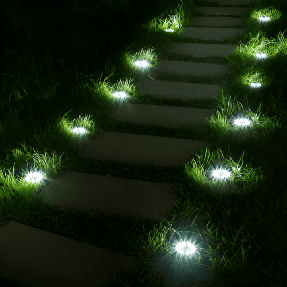 Solar-LED-Gartenbeleuchtung – Set mit 2/4/8 Außenleuchten – Warmweiß und Kaltweiß