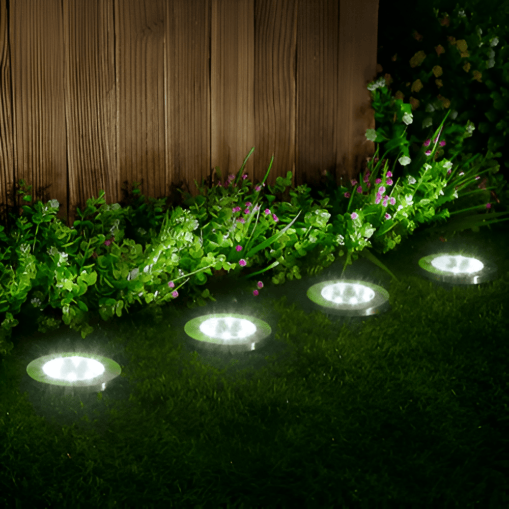 Solar-LED-Gartenbeleuchtung – Set mit 2/4/8 Außenleuchten – Warmweiß und Kaltweiß