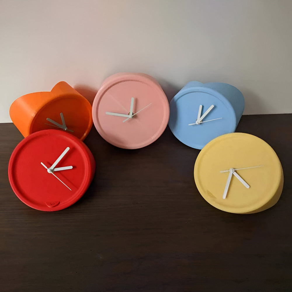Minimalistische Eckwanduhr 30 cm – Lautlos, Modern für Schlafzimmer & Wohnzimmer