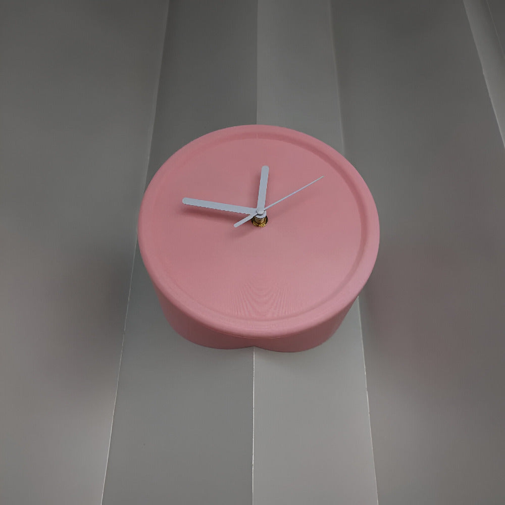 Minimalistische Eckwanduhr 30 cm – Lautlos, Modern für Schlafzimmer & Wohnzimmer