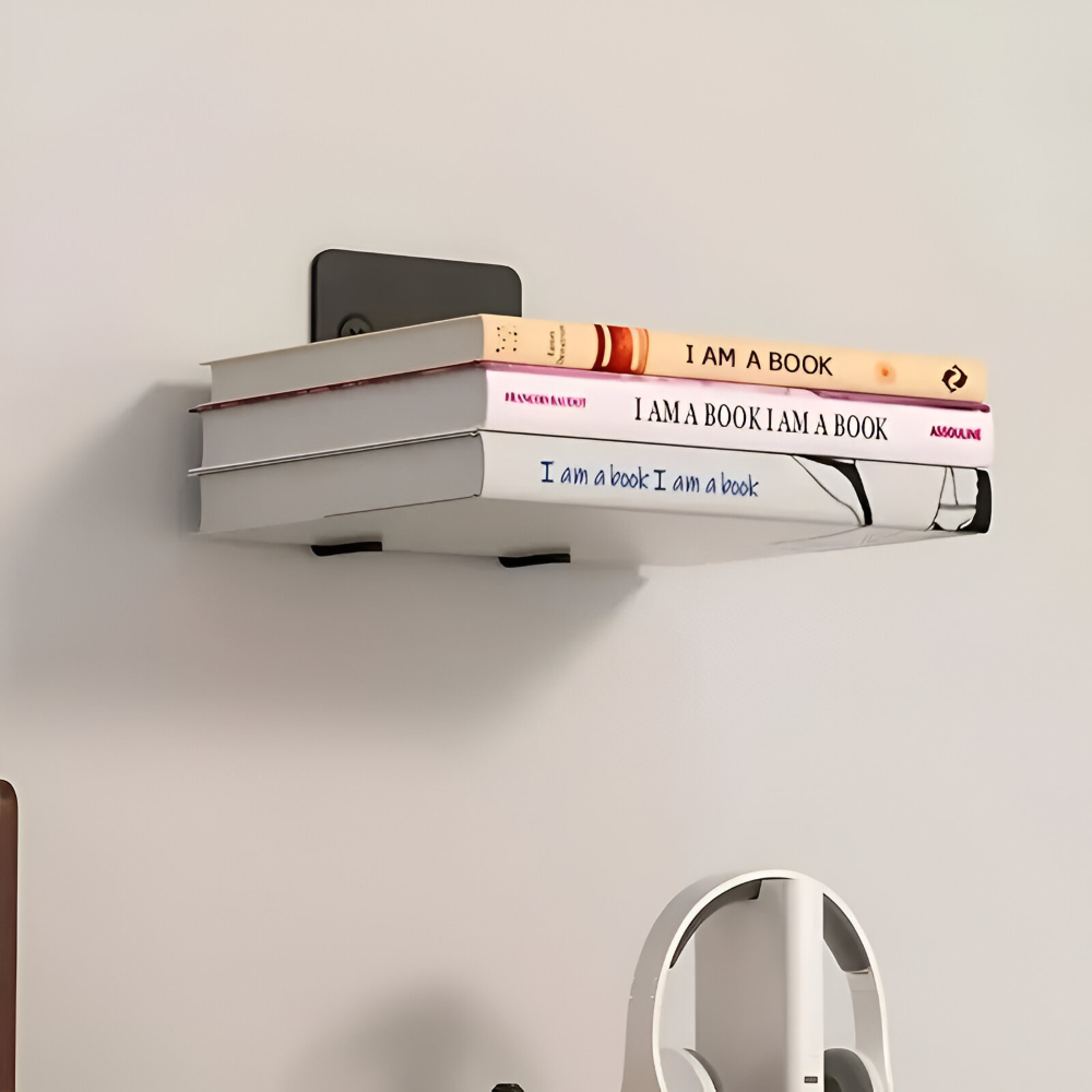Unsichtbare Schwebende Buchregale - Wandmontierte Buchorganisatoren - Stilvolle, platzsparende Wandregale