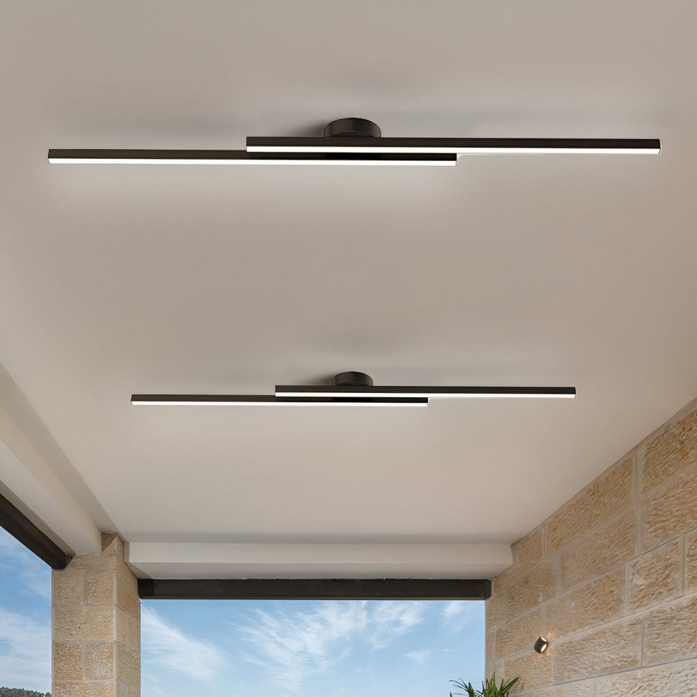 Klassisch Aluminium Semi Flush LED Deckenleuchte für das Wohnzimmers