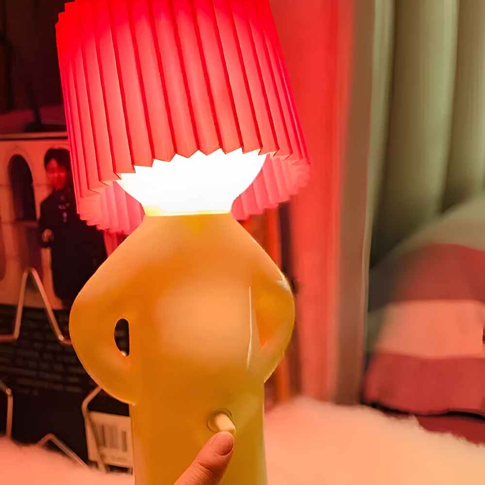 Lil'Lad Tischlampe - Kreative kleine Shy Boy LED-Lampe
