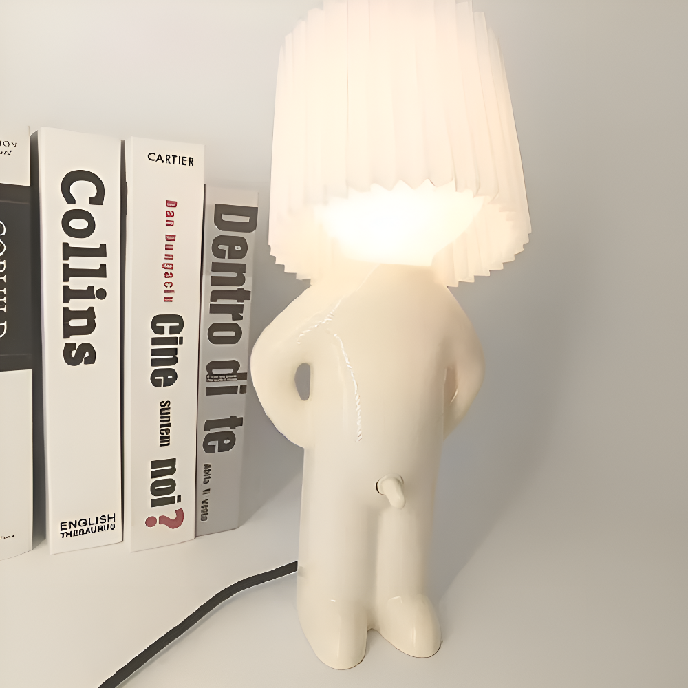Lil'Lad Tischlampe - Kreative kleine Shy Boy LED-Lampe