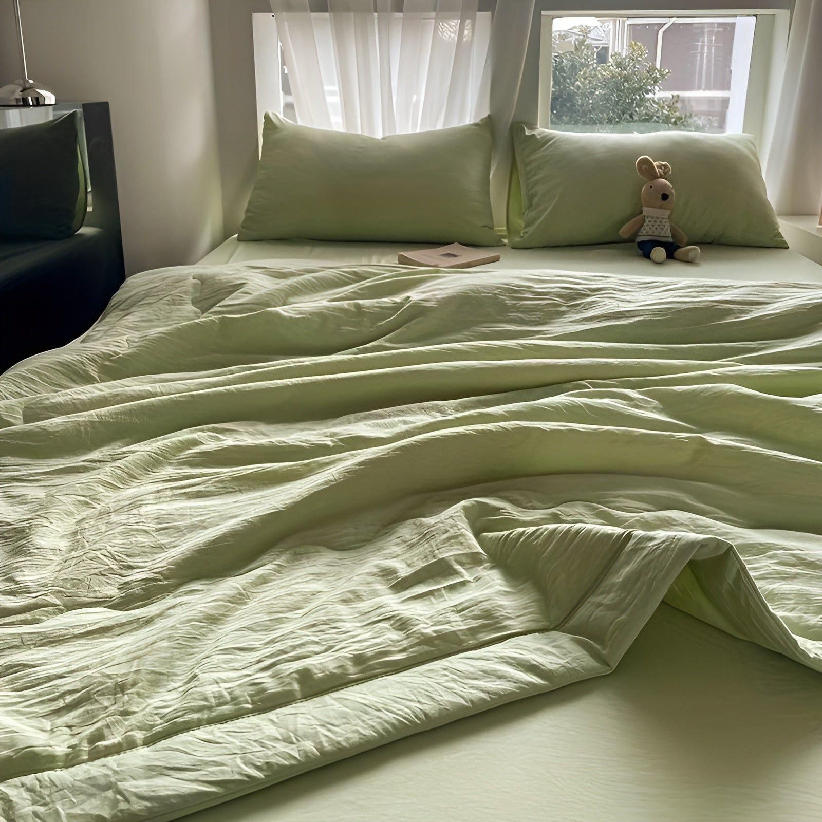 Lina Leichte Sommerdecke | Atmungsaktives Polyester, Elegant 7