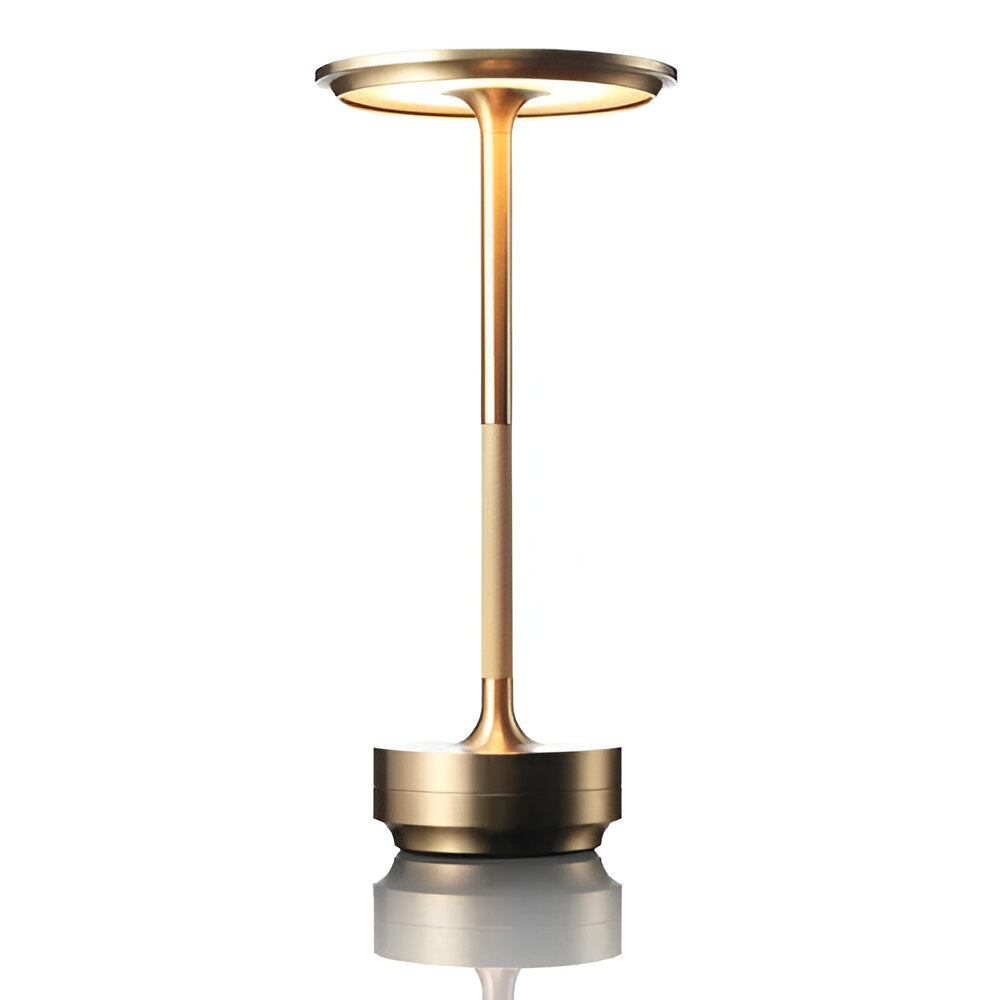 LumaLight Kabellose Design-Tischlampe: USB-aufladbare, berührungsgesteuerte Tischlampe für Stimmungsbeleuchtung"