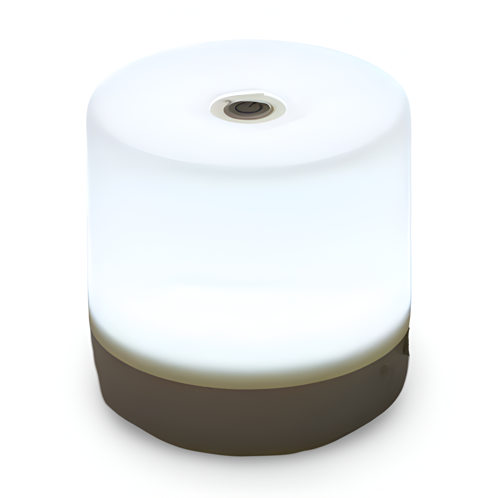 LuminoTap - USB Betriebenes Zylindrisches Mini Nachtlicht - Lampe mit Touch Dimmer