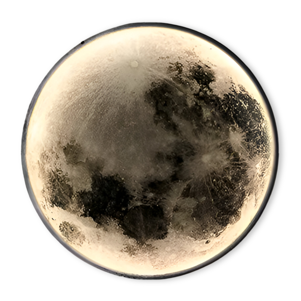 Lunar 3D-Mond-Wandleuchte - Einstellbare & Dimmbare Mond-Wandleuchte