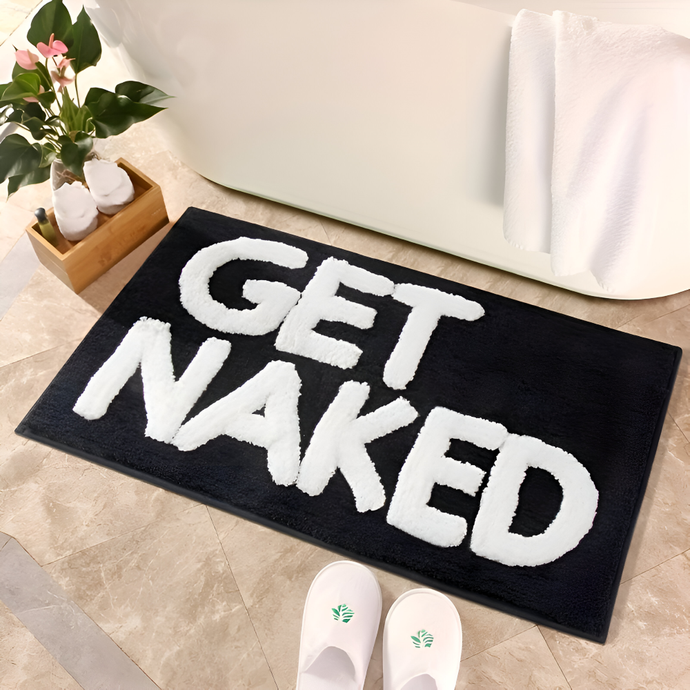 LuxLetter Badematte - Bunte Badematte - Badematten Rutschfest