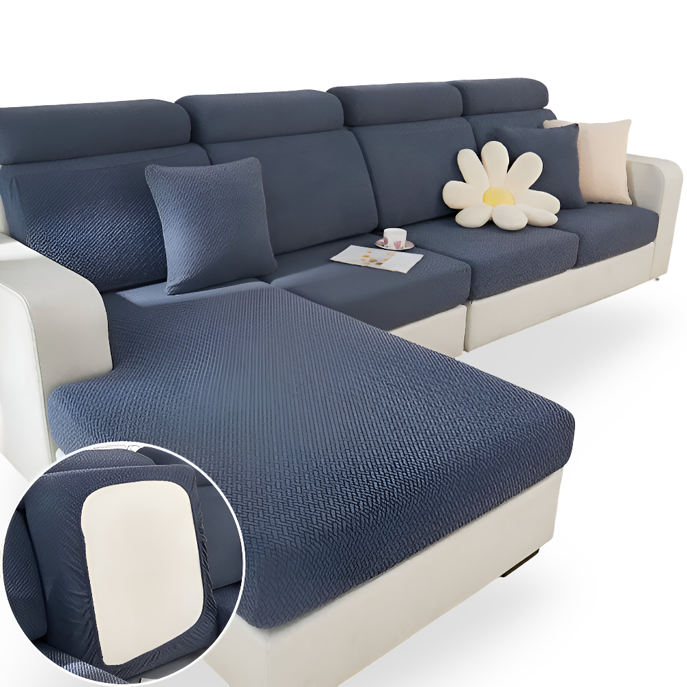 LuxeGuard Sofabezug - 360° Vollschutz-Kissenüberzug