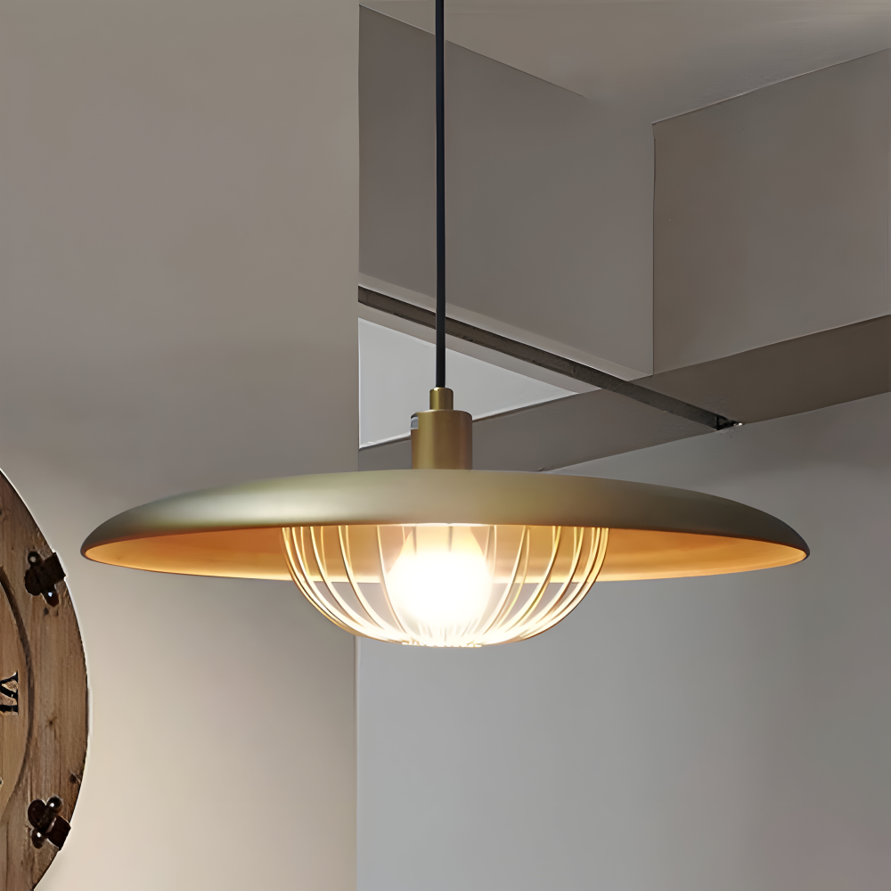 LuxuRail Pendelleuchte - Stylische Retro Moderne Metallkäfig Hängelampe