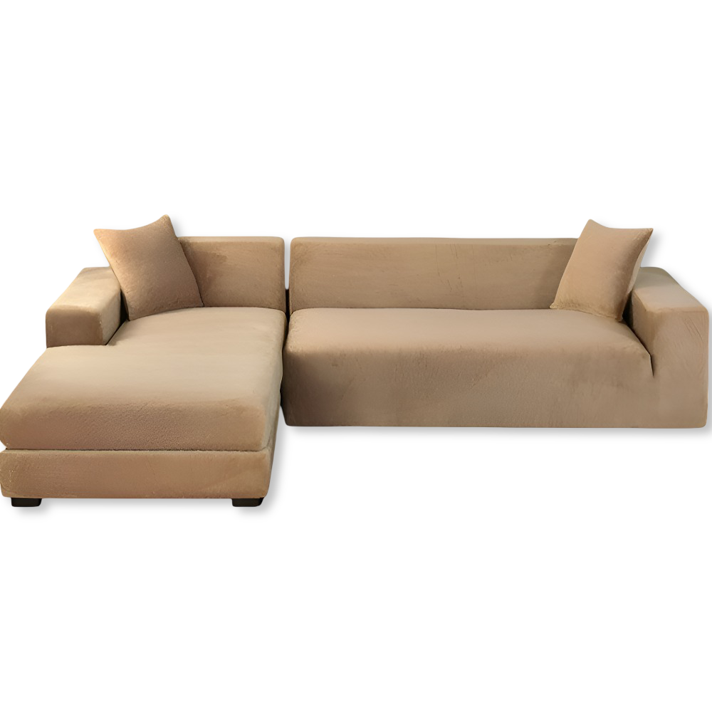 LuxuriFit Sofa Cover - Weicher, Elastischer und Eleganter Bezug für das Sofa