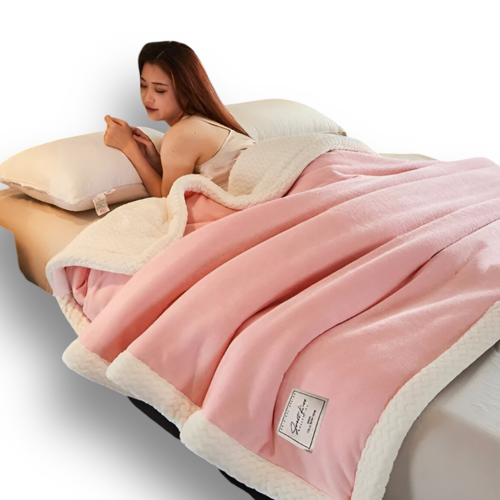 Luxuriöse Dicke Plüsch Fleece Kuscheldecke – Ideale Decke für Komfort und Wärme in jedem Wohnraum