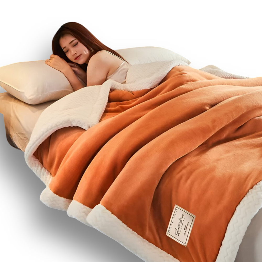 Luxuriöse Dicke Plüsch Fleece Kuscheldecke – Ideale Decke für Komfort und Wärme in jedem Wohnraum