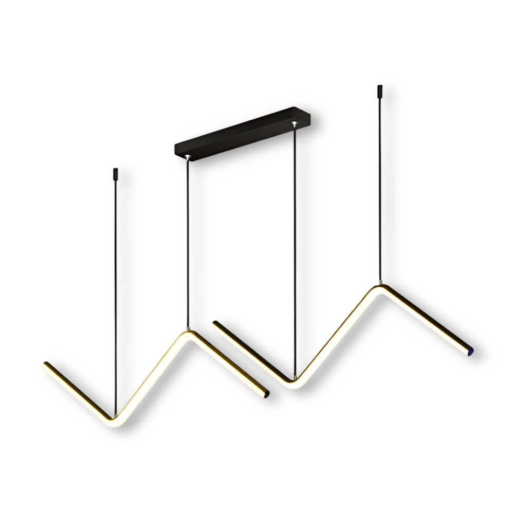 Luxurzi Pendelleuchte - Luxuriöse Dreieckige LED Pendelleuchte