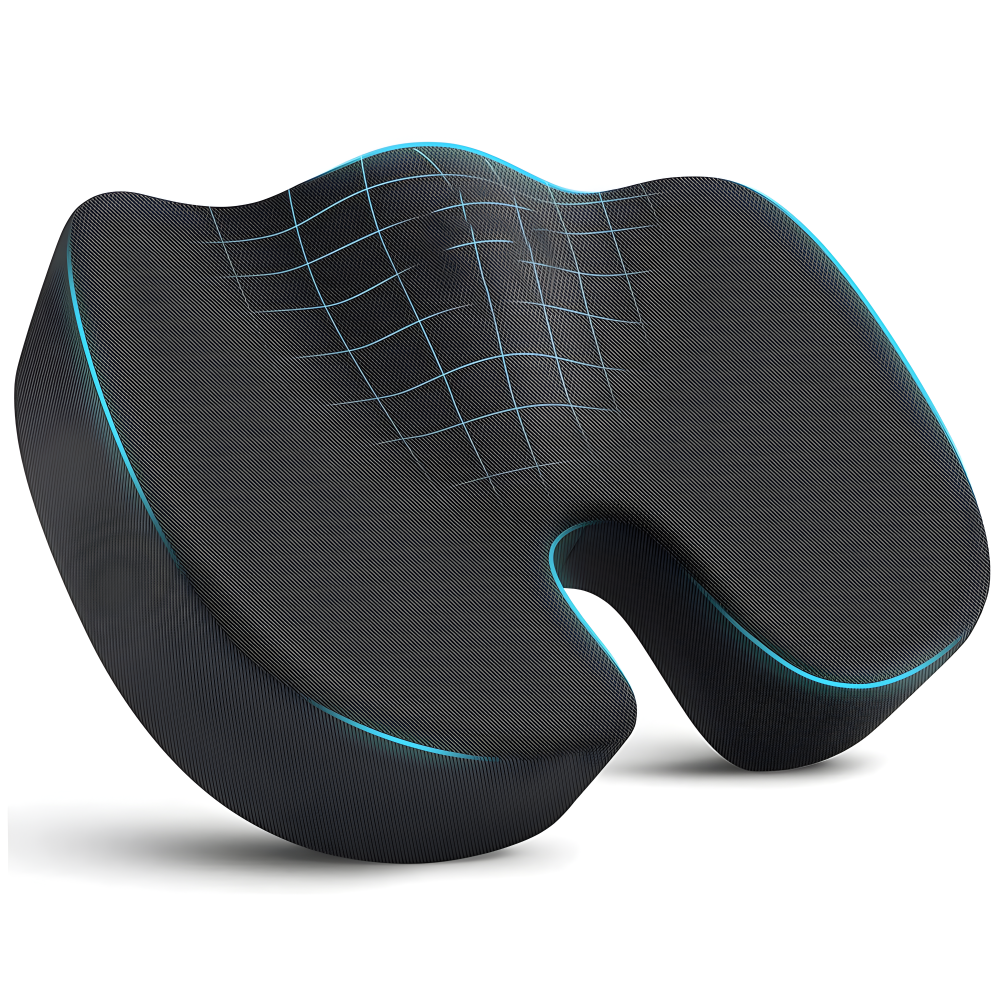 Memory Schaum Ergonomische Sitzkissen - Lindert Hüft- und Rückenschmerzen
