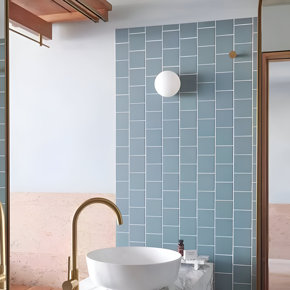 Minimalistische Runde Glas Wandleuchte - Elegante Milchweiße Innen Wandleuchte für Modernes Wohndesign