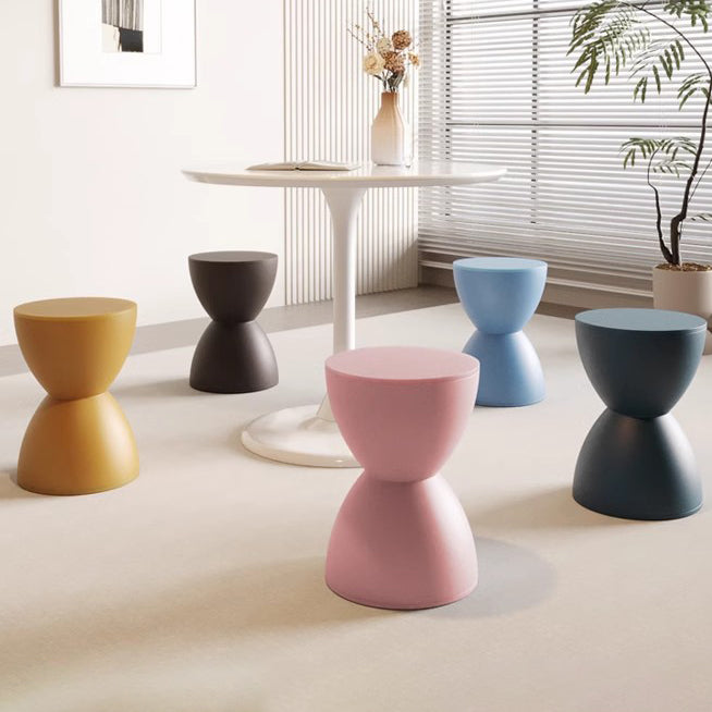 Minimalistischer Kunststoffstuhl - Sanduhrform in Schwarz für Modernes Wohnzimmer 7