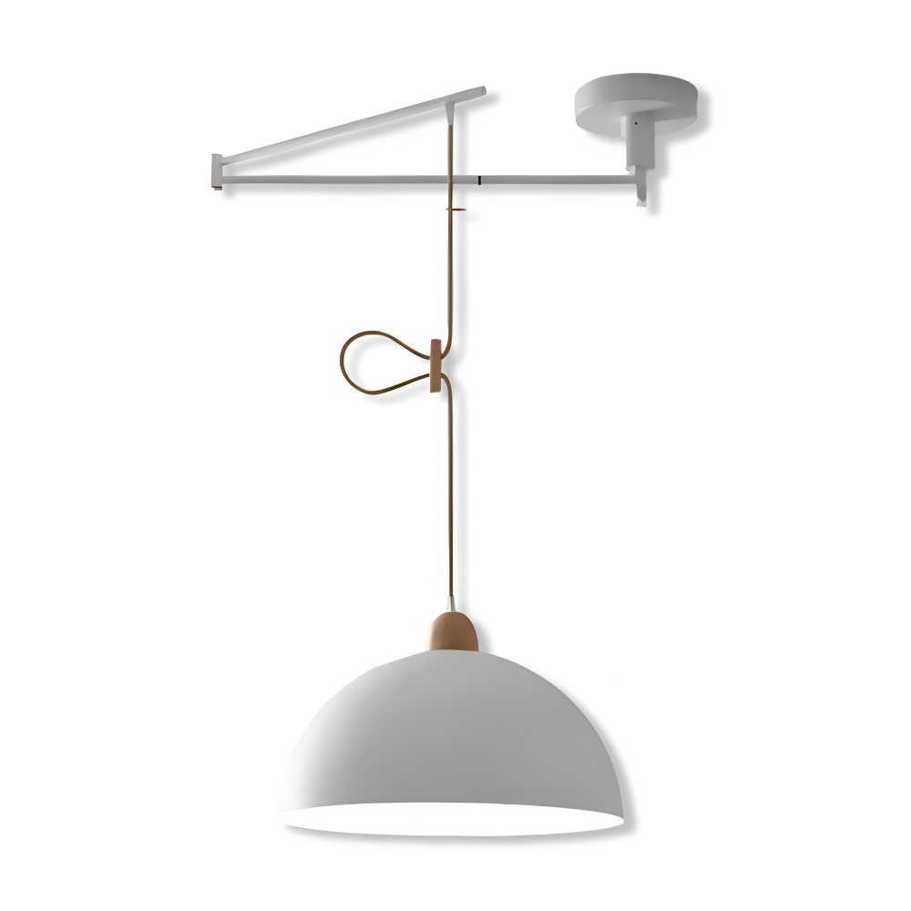 ModerLite Pendelleuchte - Verstellbare Eisen Kuppel Hängelampe