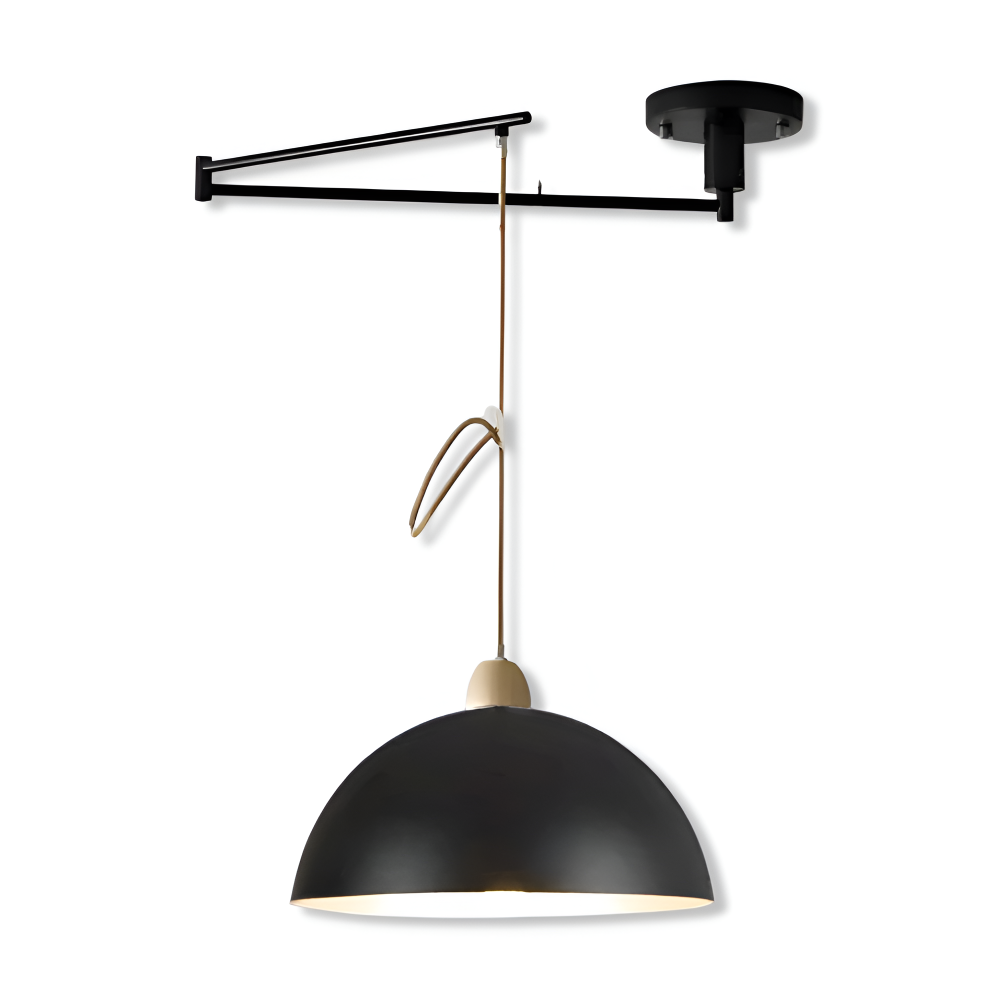 ModerLite Pendelleuchte - Verstellbare Eisen Kuppel Hängelampe